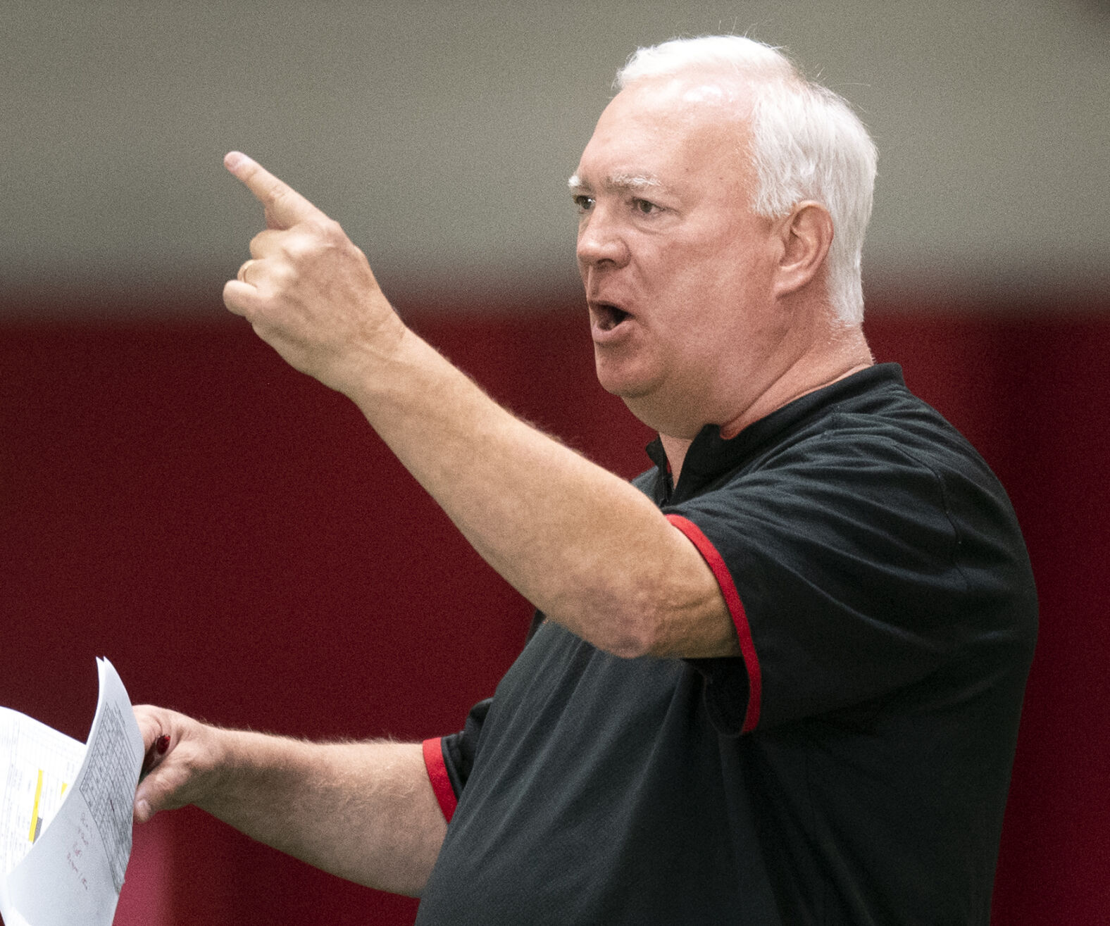 NU football practice, 8.1